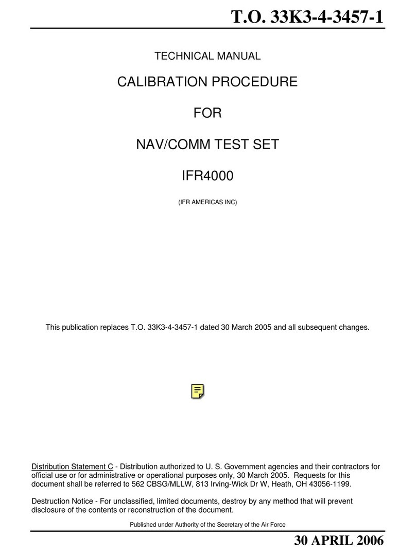 Viavi IFR 4000 Technical manual Viavi IFR 4000 Technical manual