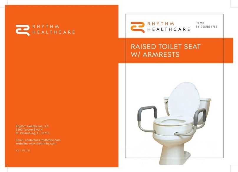 Rhythm Healthcare B3170S quick start guide