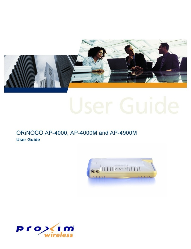 Proxim ORiNOCO AP-4000 User manual