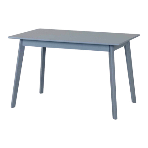 Seconique MATLOCK DINING TABLE User manual