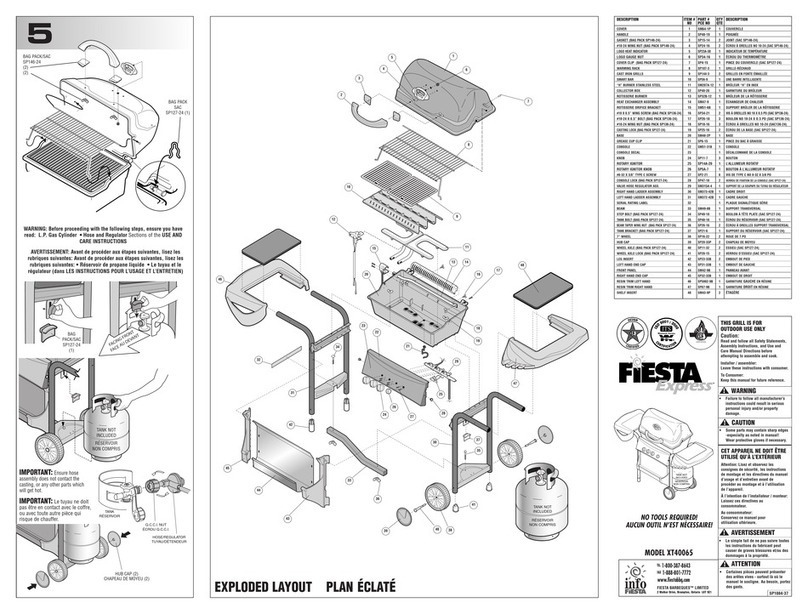 Fiesta XT40065 quick start guide