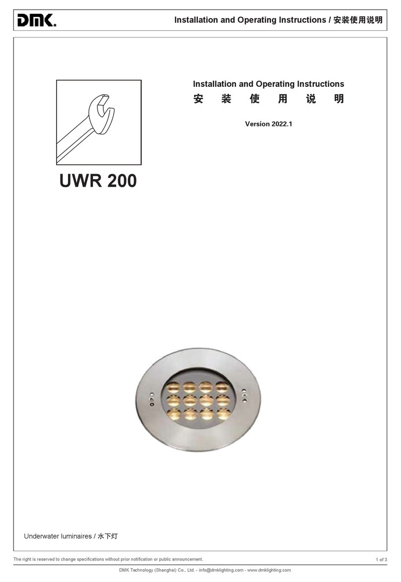 DMK UWR 200 Installation and operating instructions