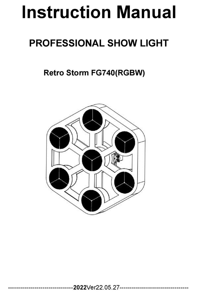 Vello Retro Storm FG740 instruction manual