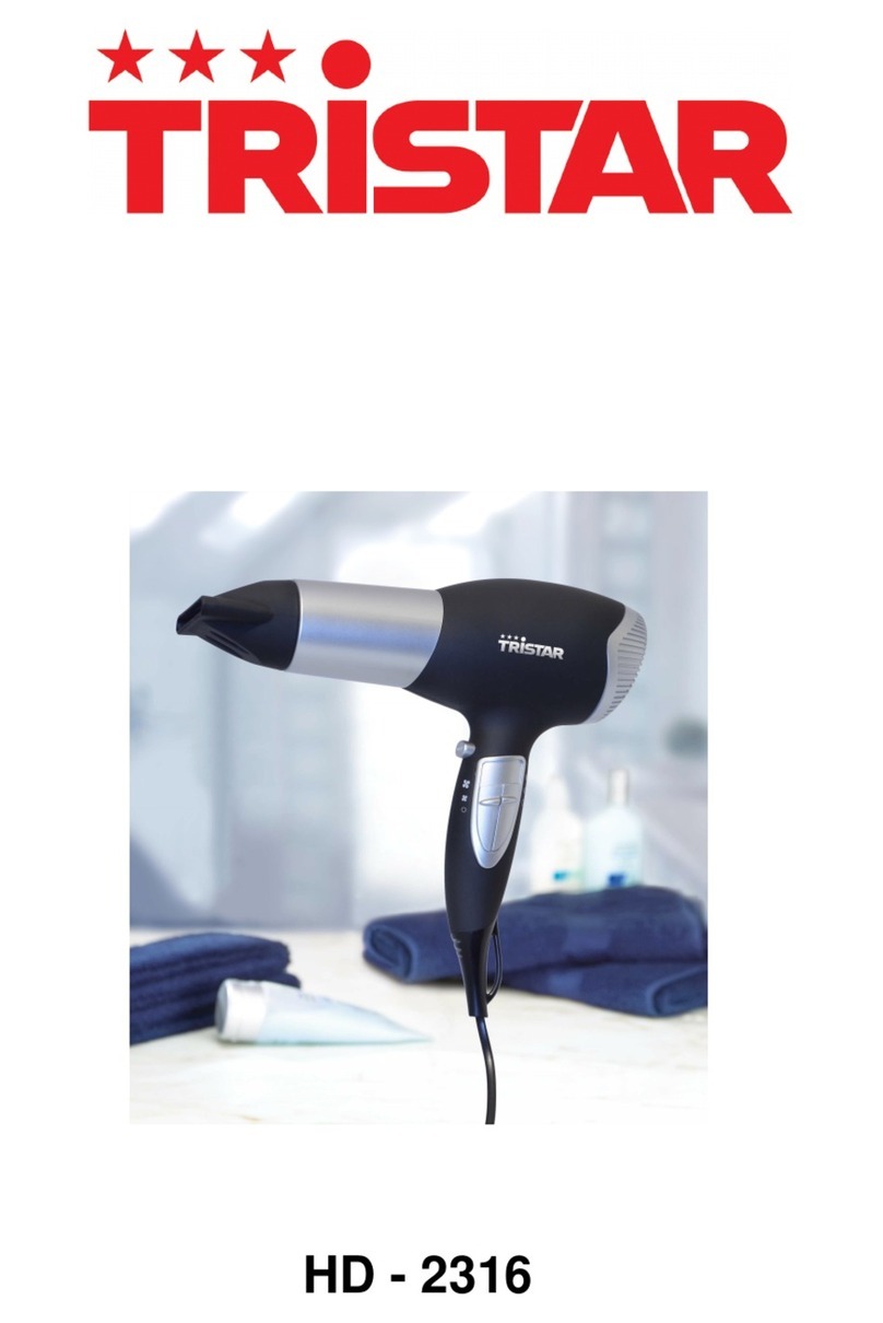 TriStar HD - 2316 manual