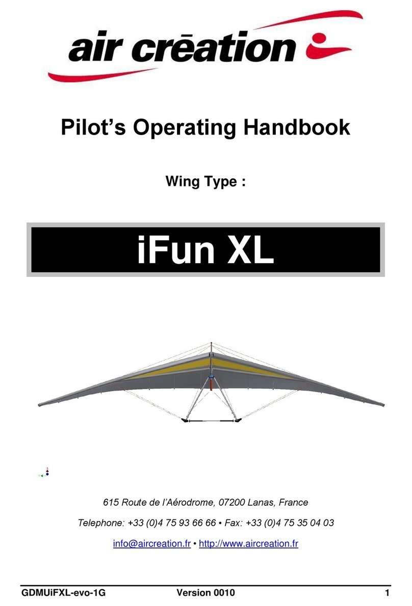 Air Creation iFun XL Owner's manual