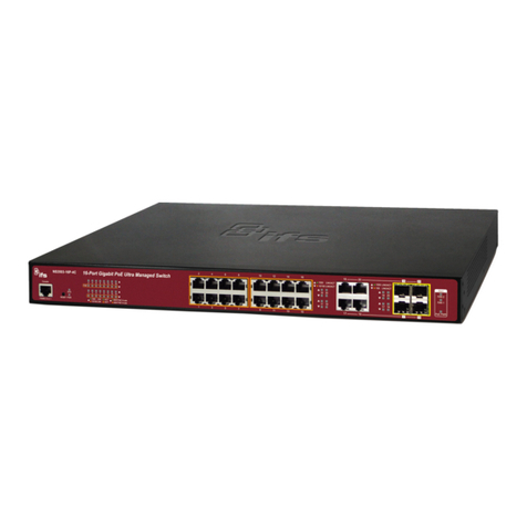 ifs NS3503-16P-4C-V2 Quick installation guide