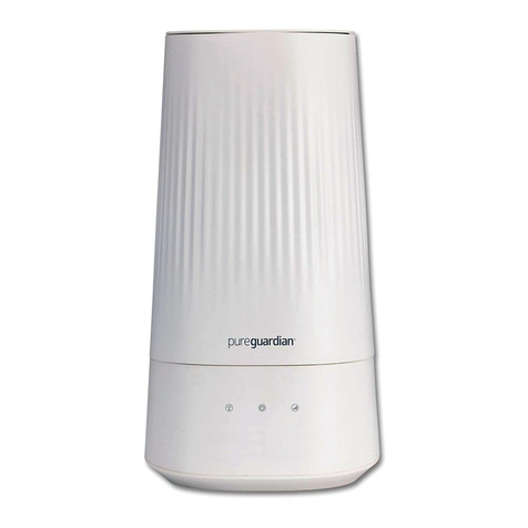 Guardian pureguardian H980W Use & care instructions