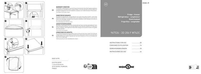 HIGH ONE 2D 206 F W742C Instructions for use HIGH ONE 2D 206 F W742C Instructions for use