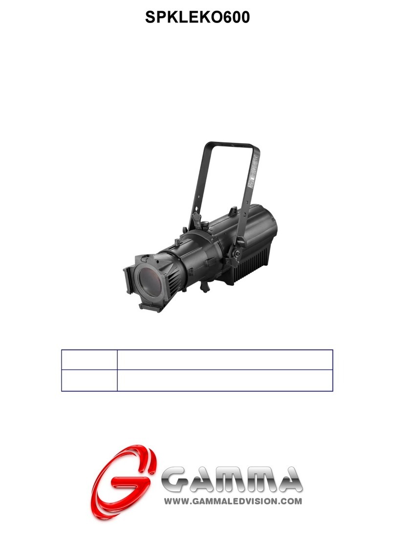 Gamma+ SPKLEKO600 quick start guide