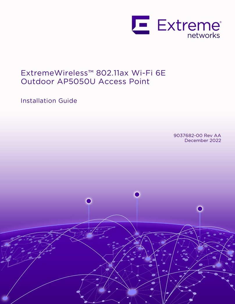 Extreme Networks AP5050U installation guide