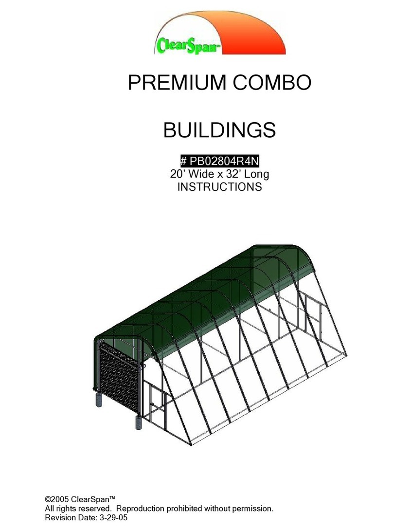 ClearSpan PREMIUM COMBO PB02804R4N manual