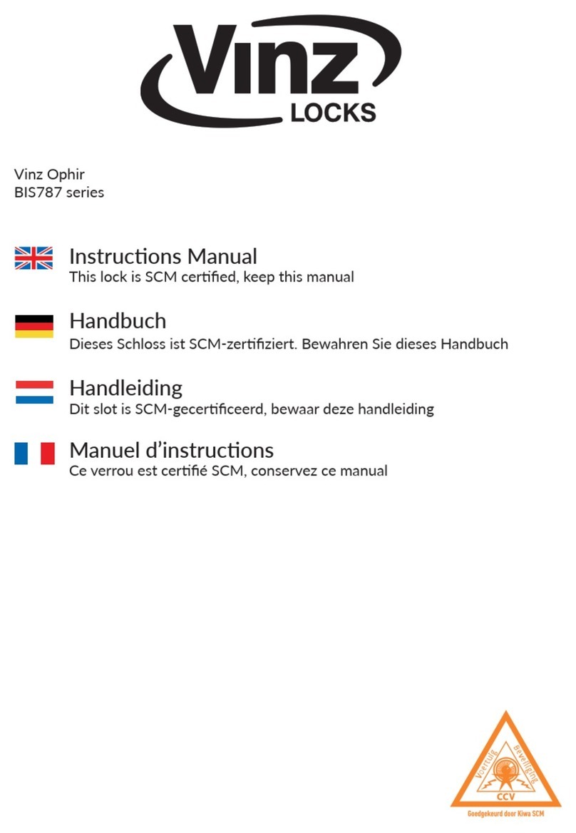 Vinz BIS787 Series instruction manual