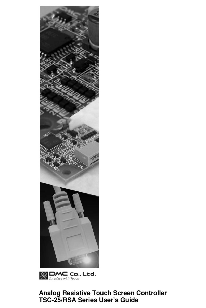 DMC TSC-25/RSA Series user guide