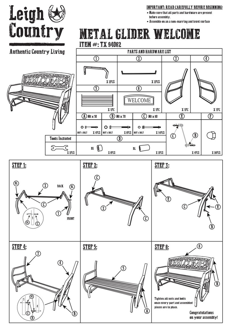 Leigh Country TX 94062 quick start guide