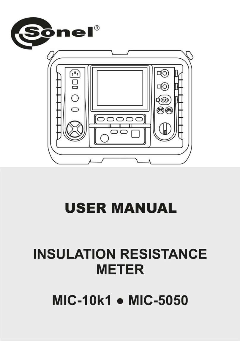 Sonel MIC-10k1 User manual