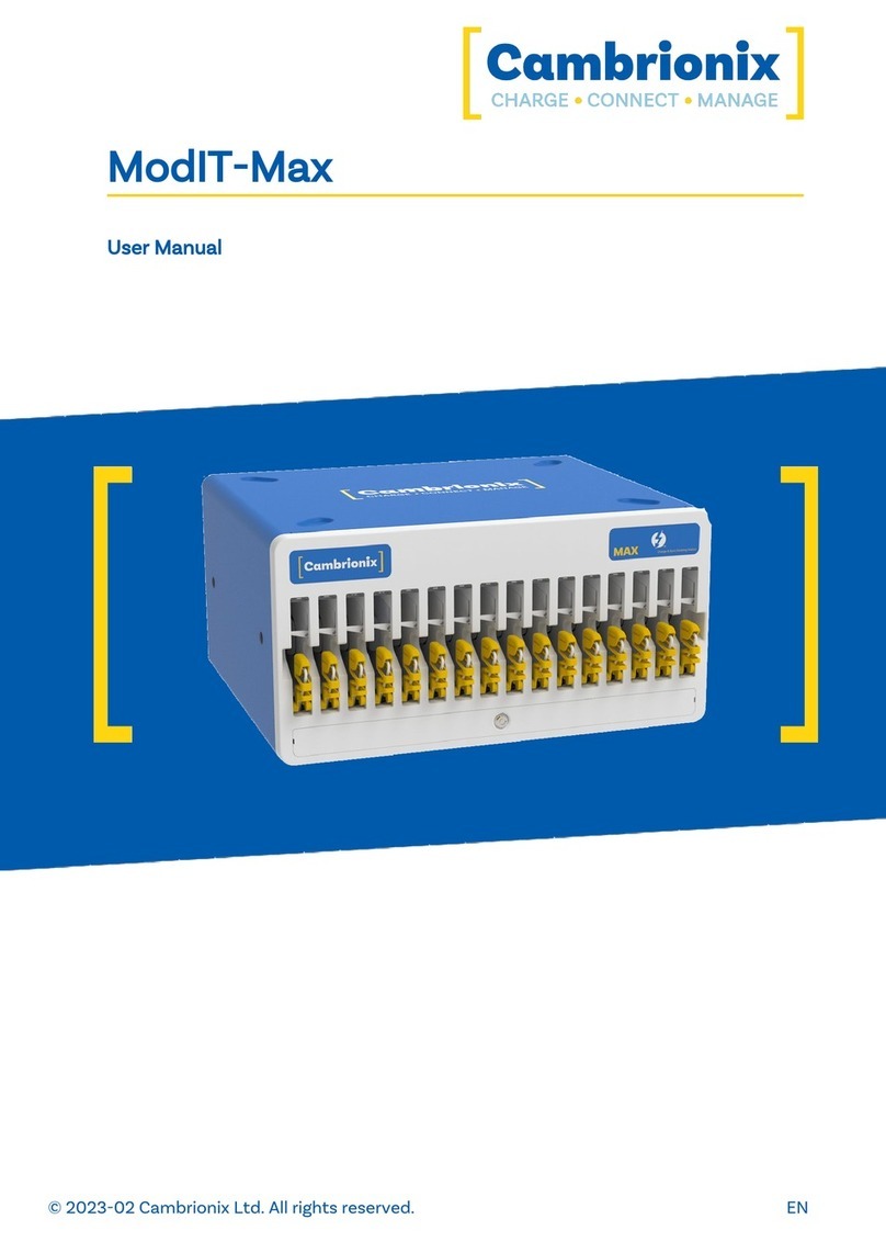 CAMBRIONIX ModIT-MAX user manual