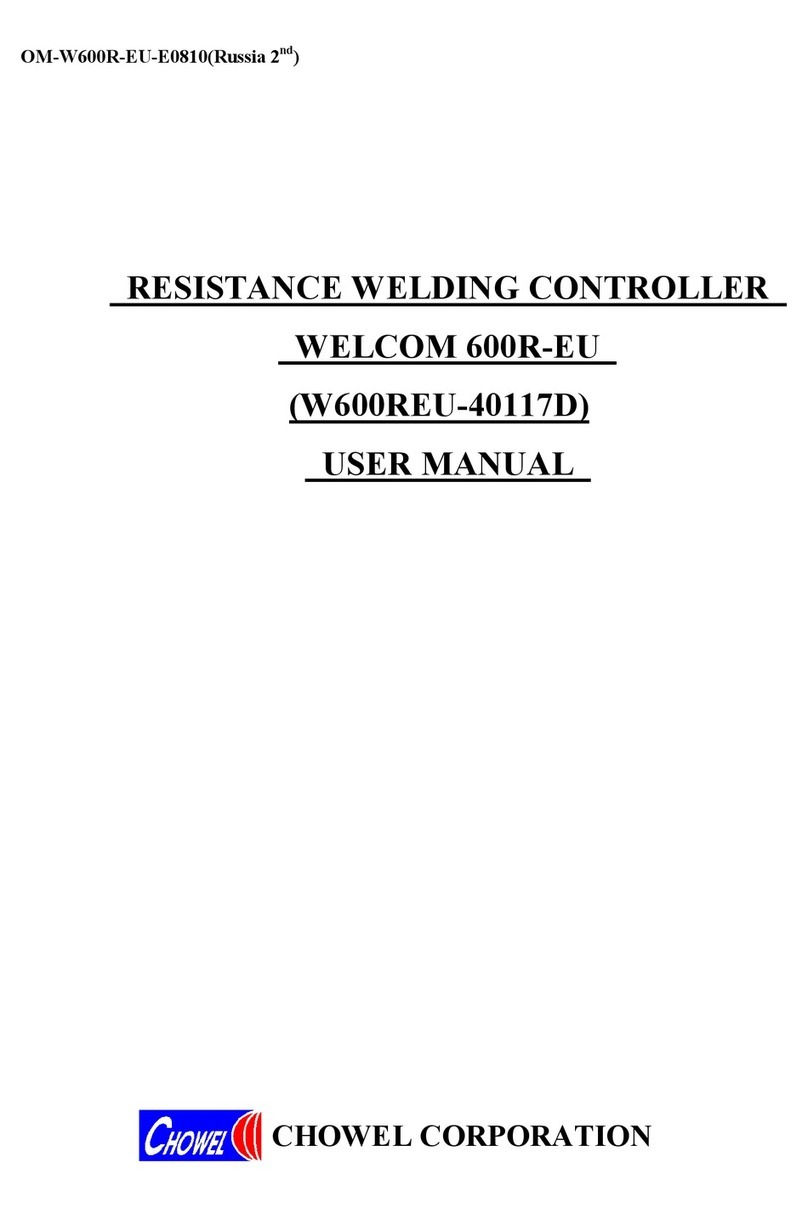 CHOWEL WELCOM 600R-EU User manual