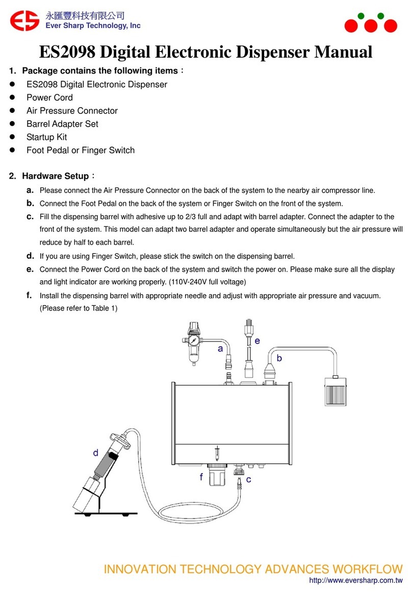 Ever Sharp Technology ES2098 manual