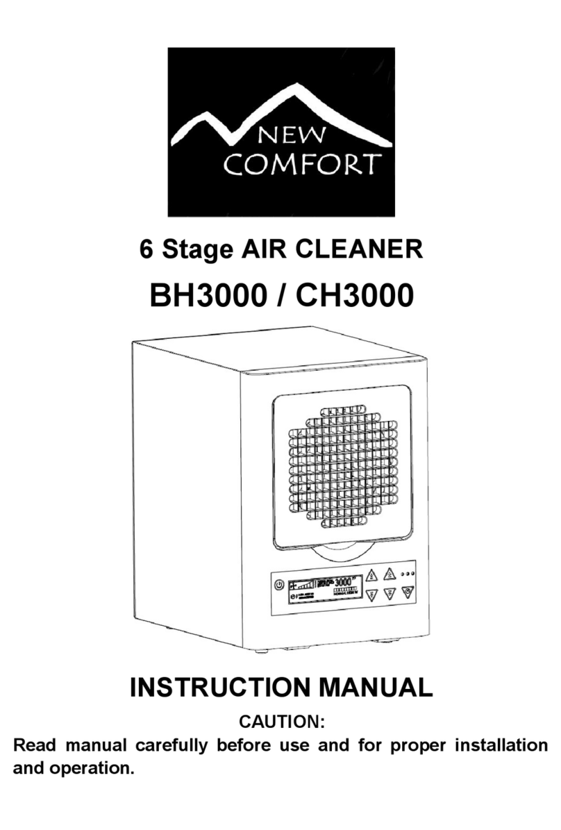 New Comfort BH3000 instruction manual