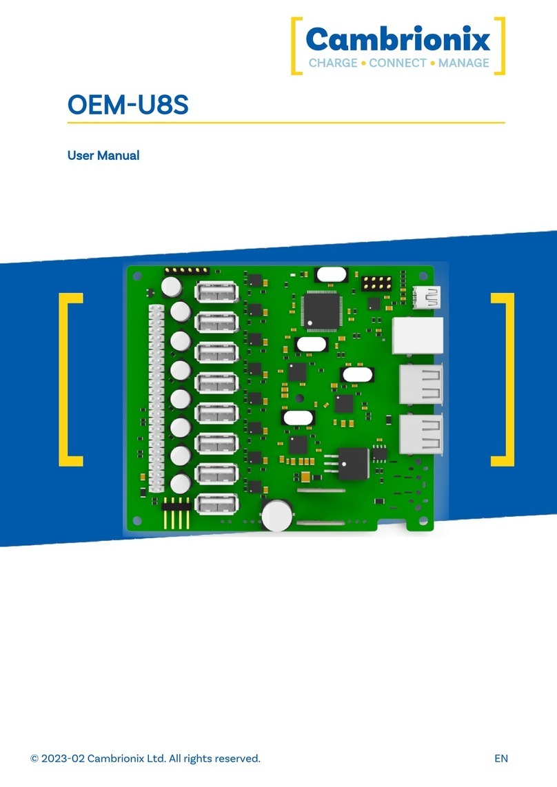 CAMBRIONIX OEM-U8S User manual