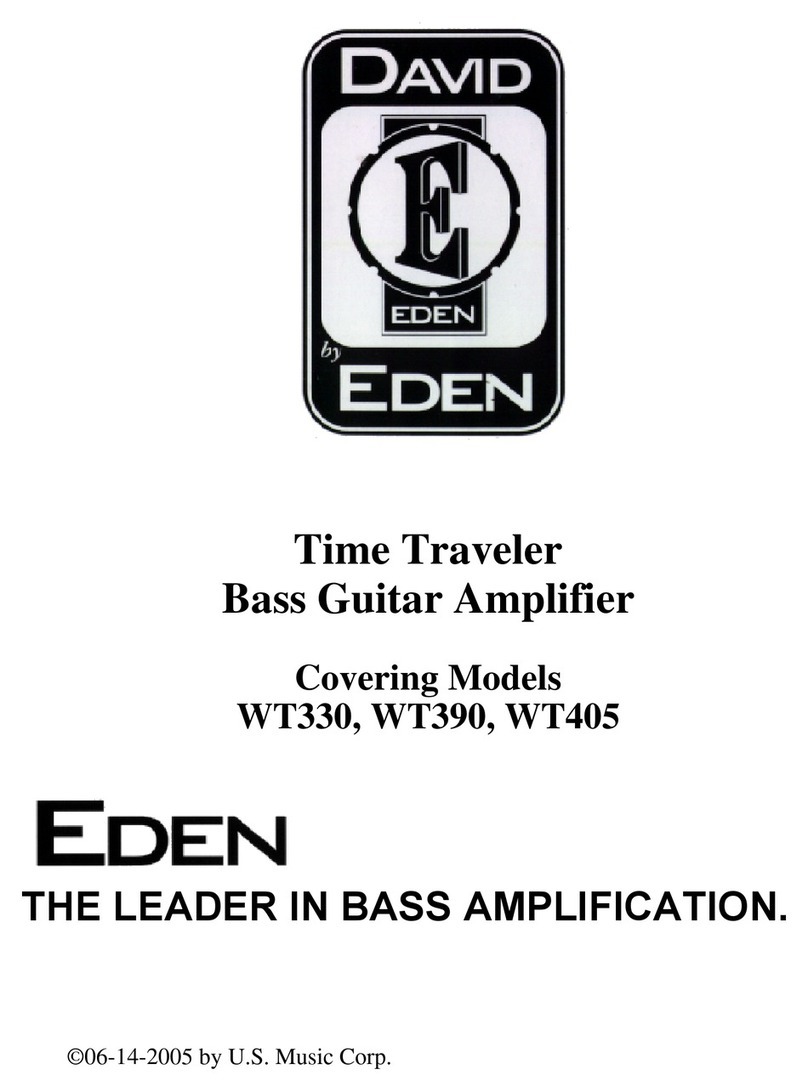 Eden David WT330 manual