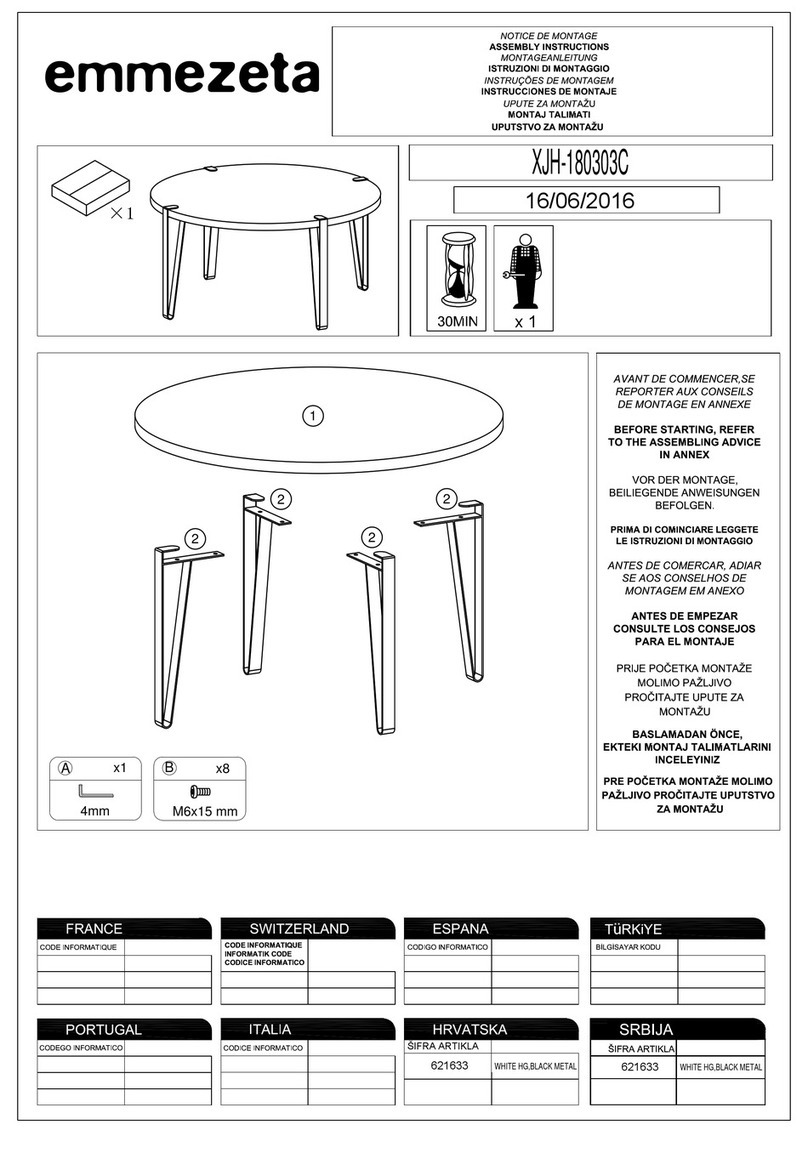 Emmezeta XJH-180303C User manual
