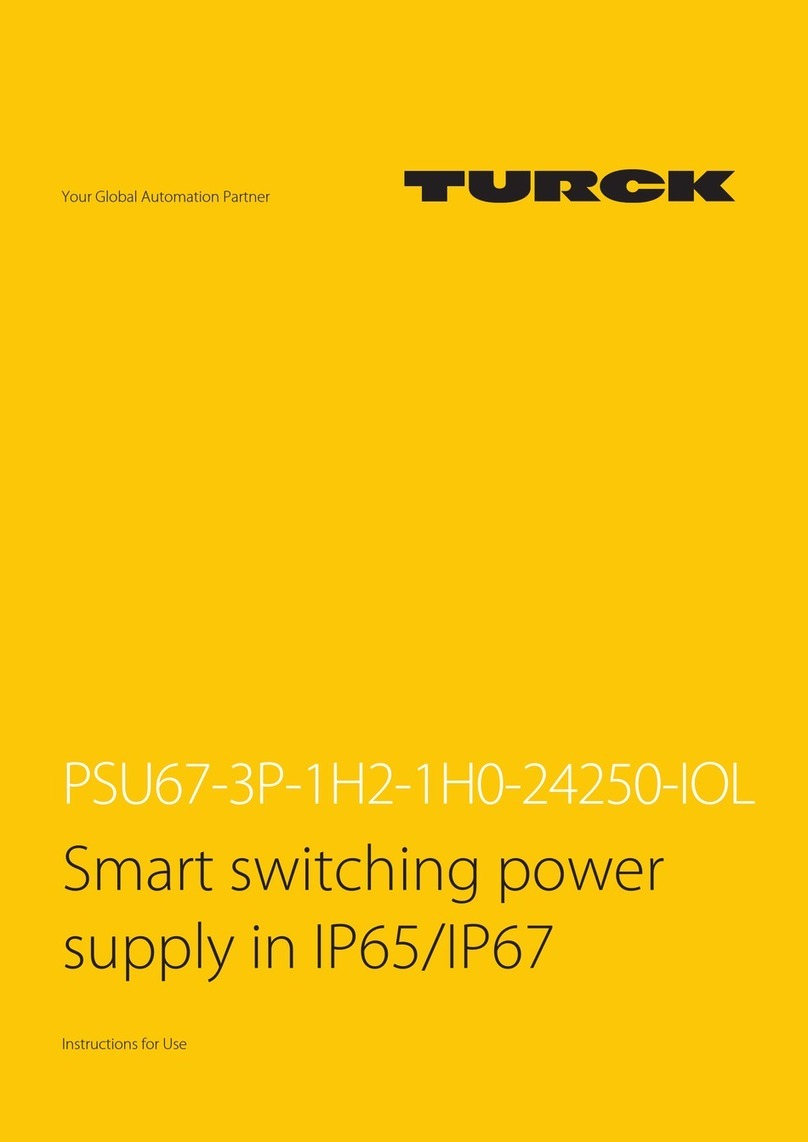 turck PSU67-3P-1H2-1H0-24250-IOL Instructions for use