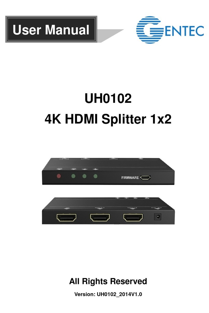 Gentec UH0102 user manual