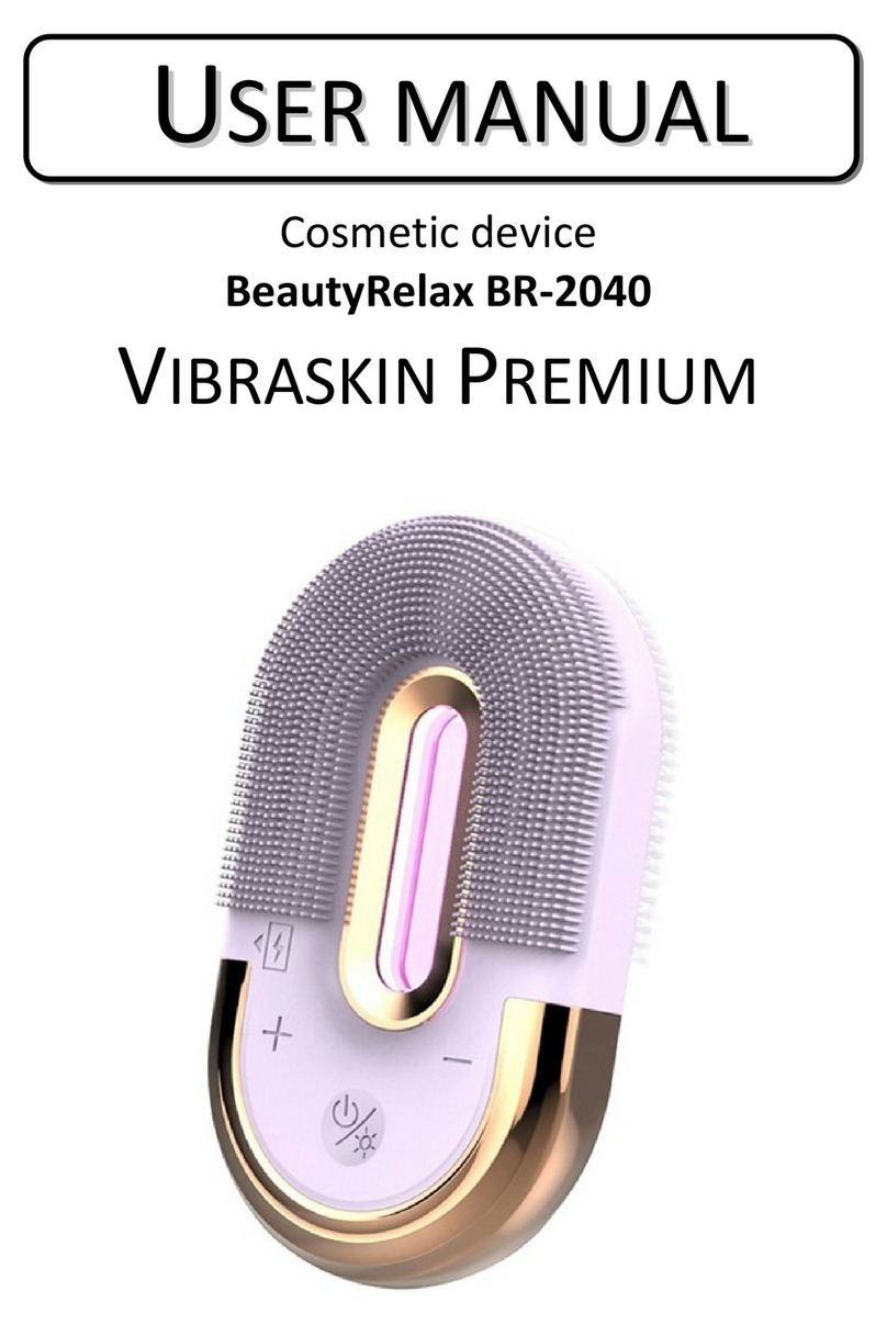 BeautyRelax VIBRASKIN PREMIUM BR-2040 user manual