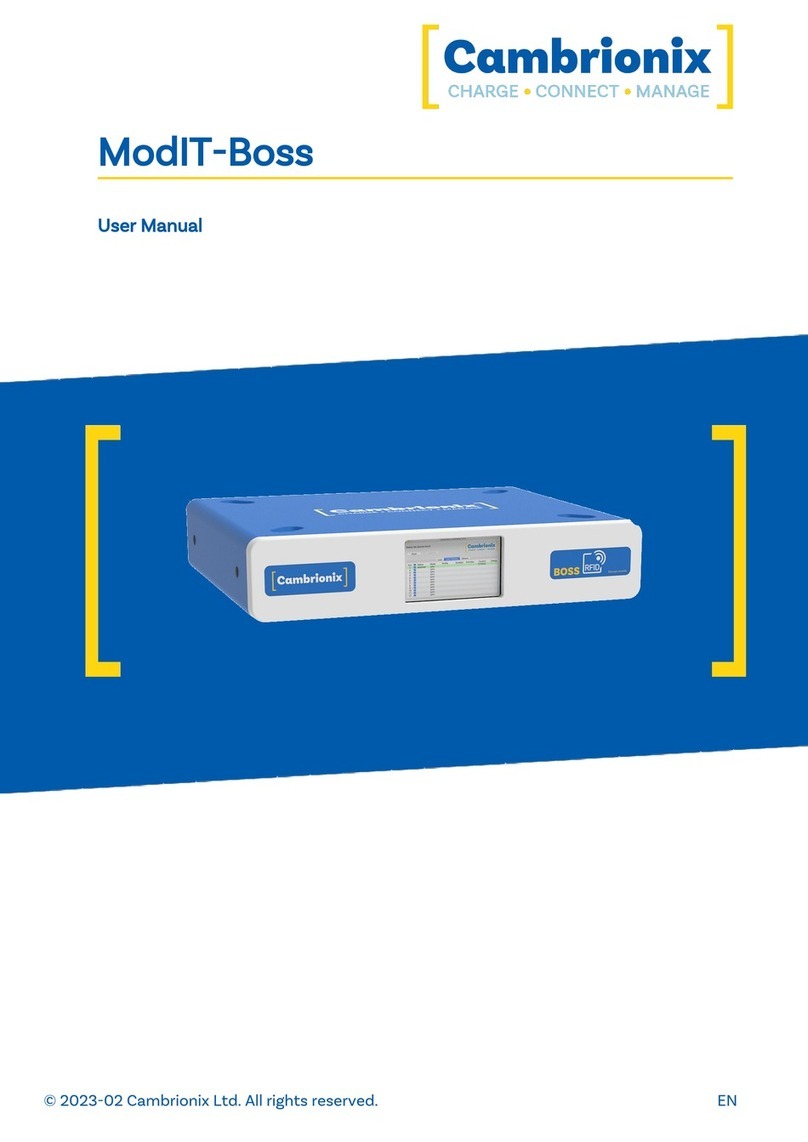 CAMBRIONIX ModIT-Boss user manual