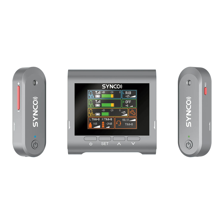 Synco G3 User manual