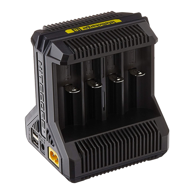 Nitecore Intellicharger i8 User manual