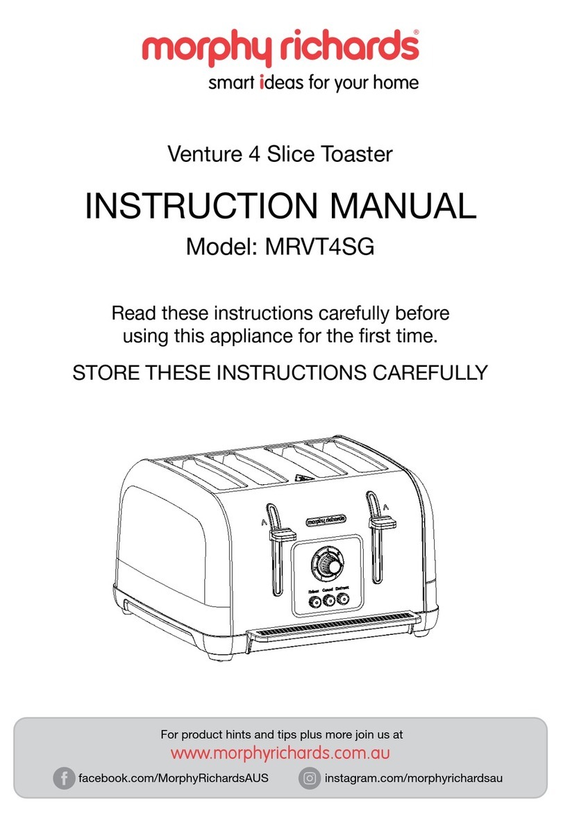 Morphy Richards MRVT4SG instruction manual