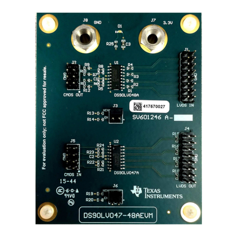 Texas Instruments DS90LV047-48AEVM User manual