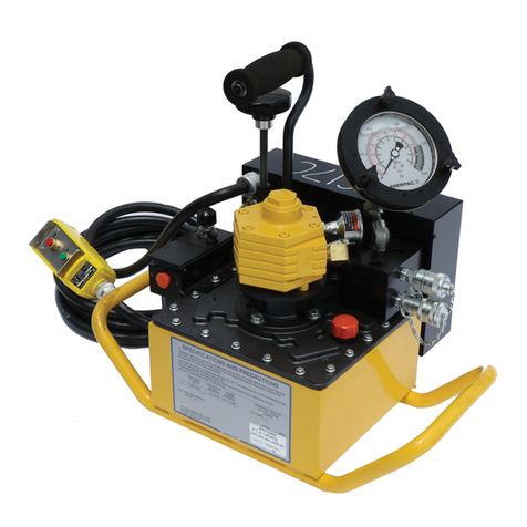 Enerpac PTA-1404 instruction sheet