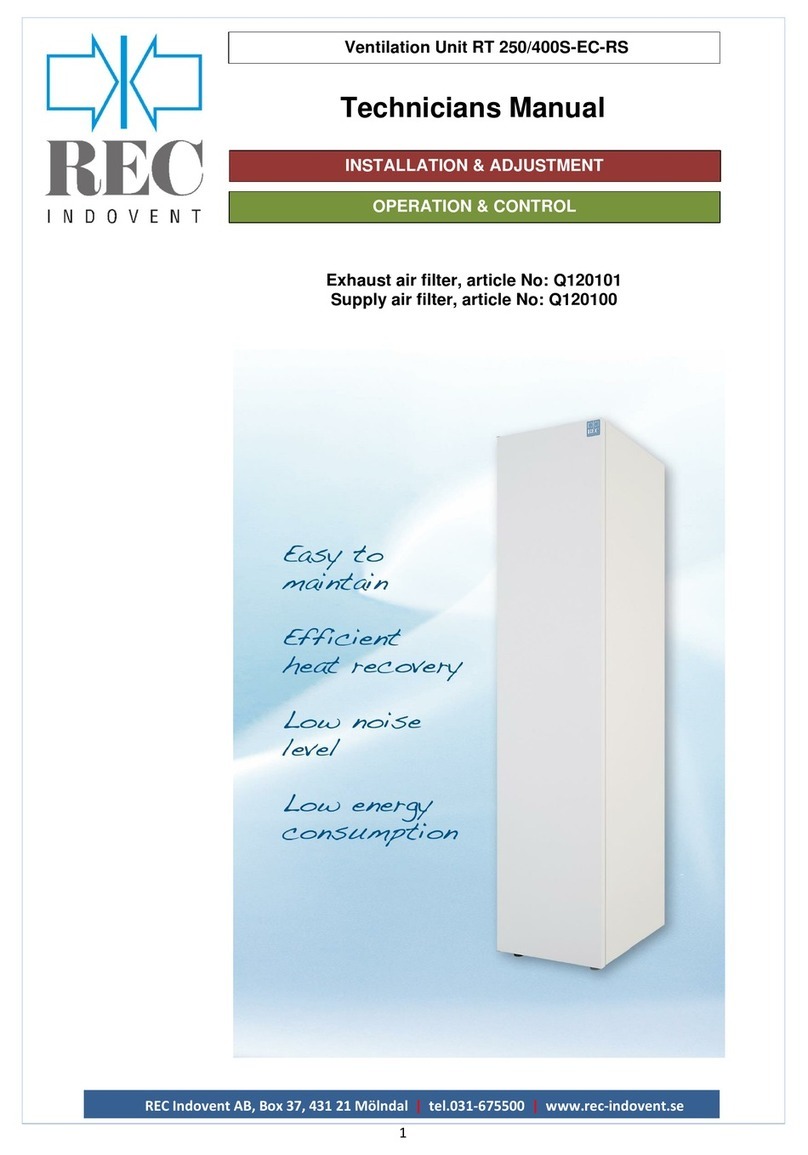 REC RT 400S-EC-RS Technician manual