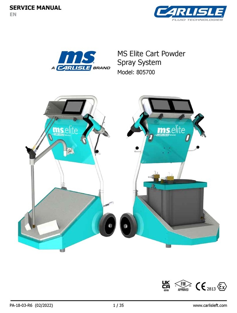 Carlisle MS Elite 805700 User manual