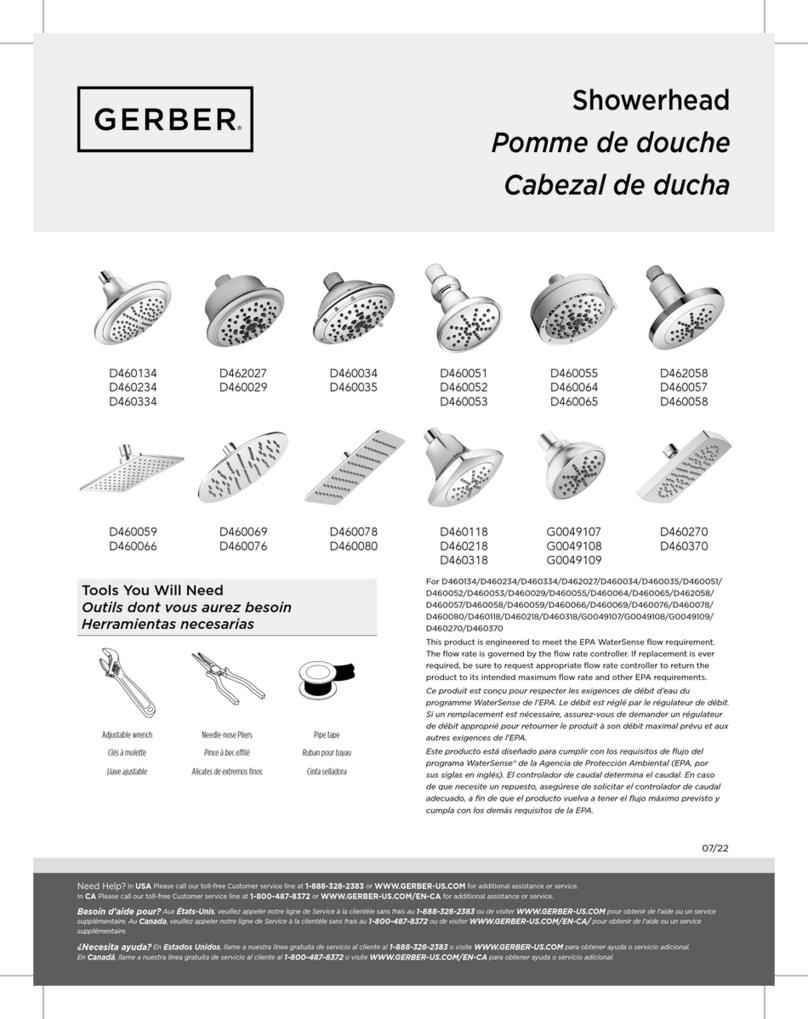Gerber D460134 quick start guide
