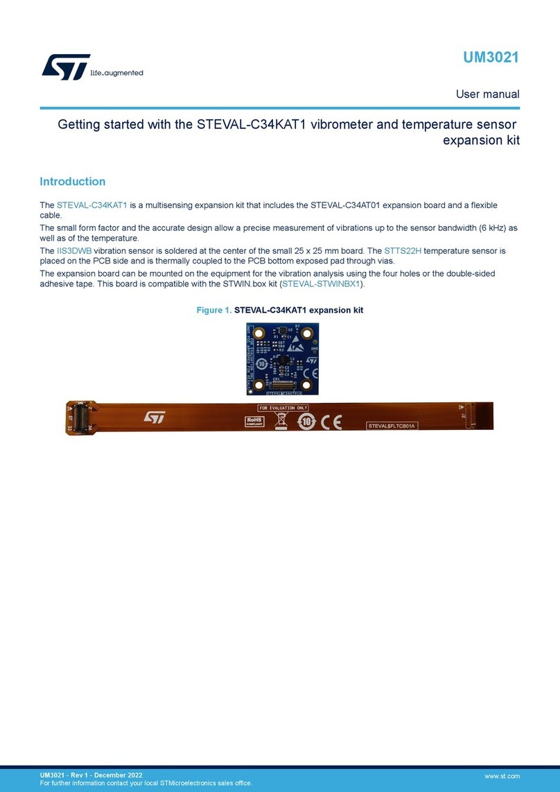 STMicroelectronics STEVAL-C34KAT1 user manual