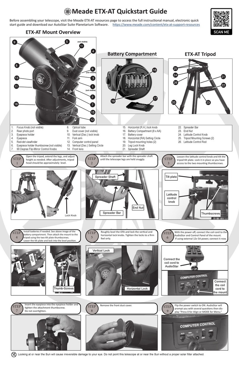 Meade ETX-AT User manual