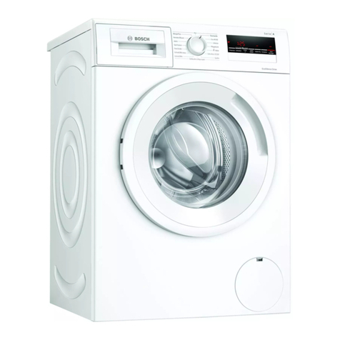 Bosch WAN282A2 Use and Assembly Instructions
