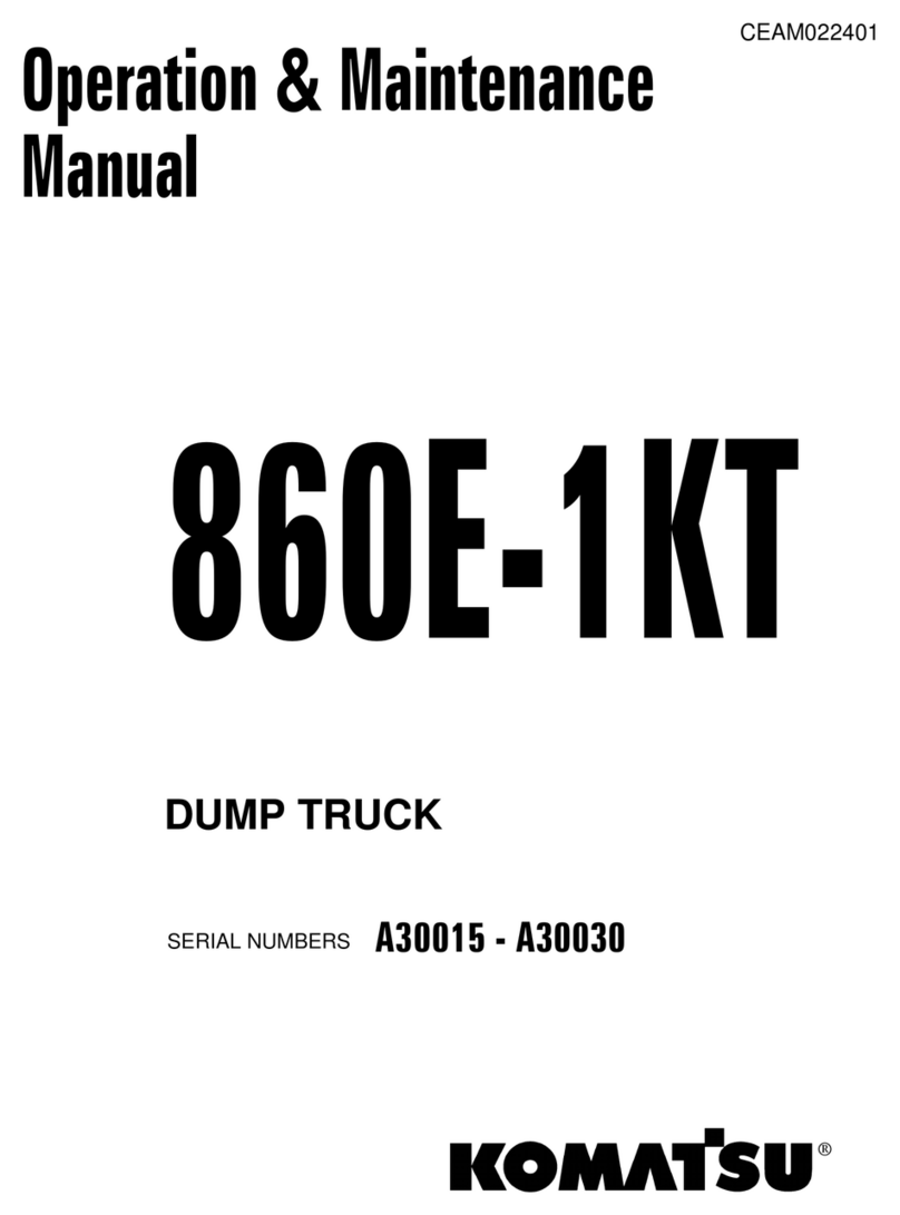 Komatsu 860E-1KT Operation & maintenance manual