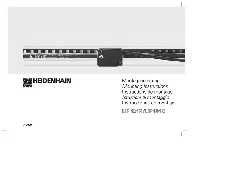 HEIDENHAIN LIF 101R Mounting instructions