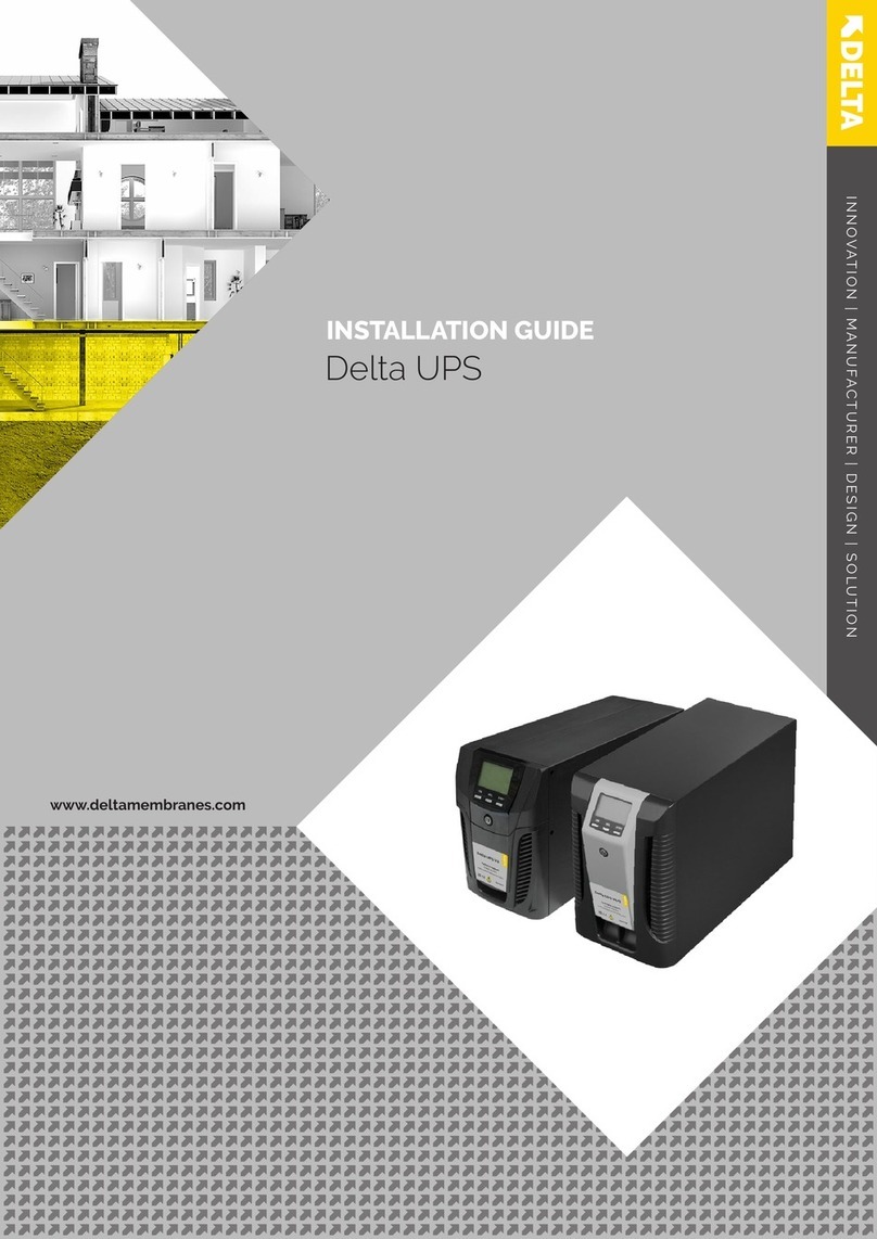 Delta UPS V3 User manual