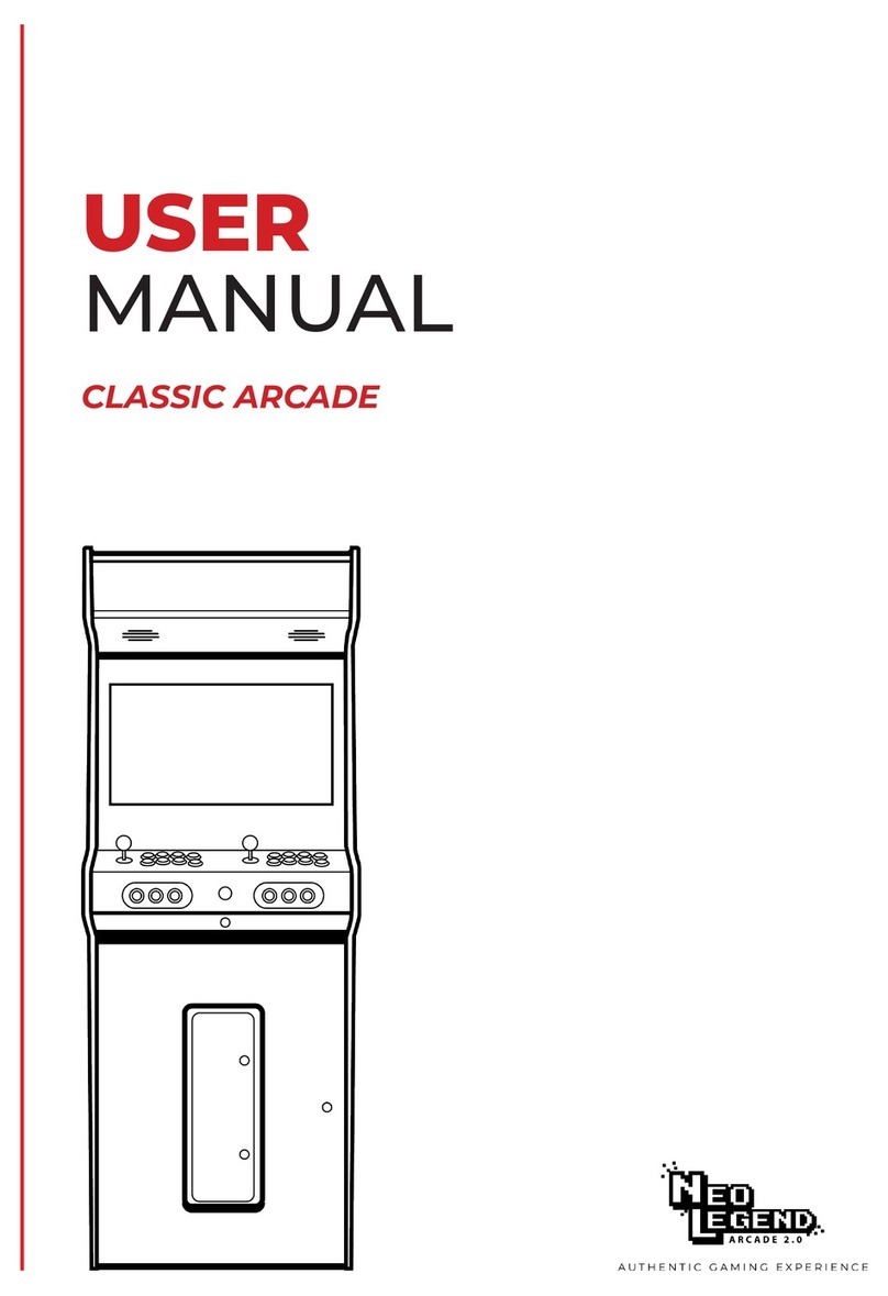 Neo Legend CLASSIC ARCADE user manual
