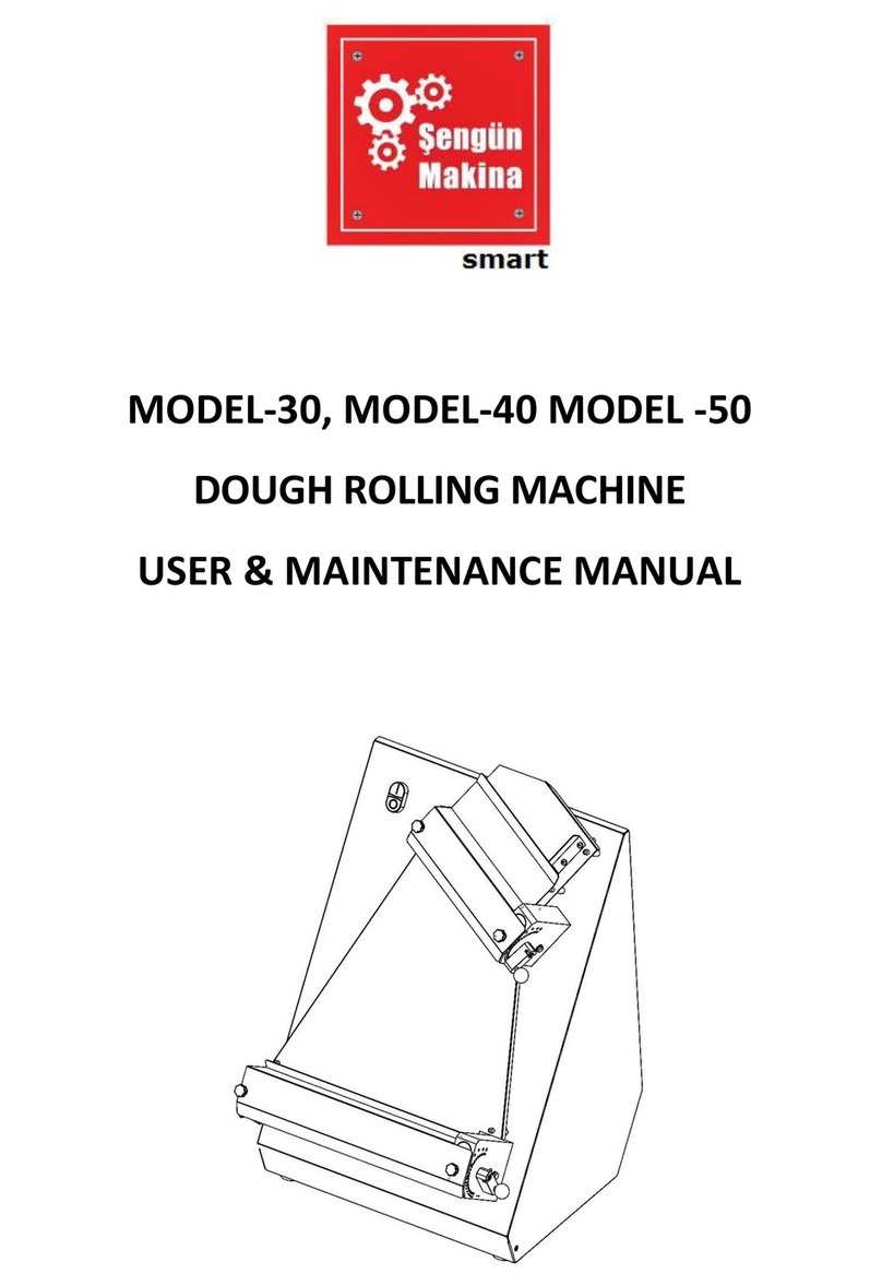 Sengun Makina MODEL-30 User & maintenance manual