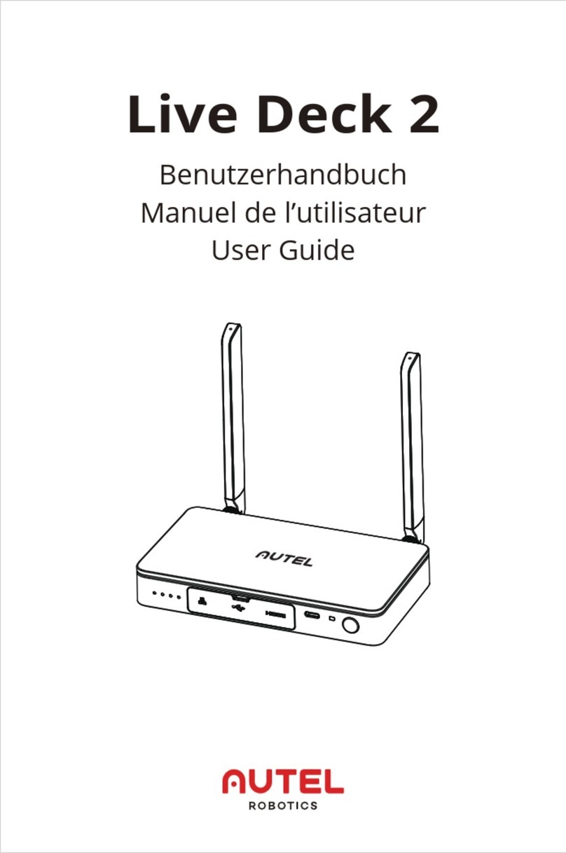 Autel Robotics Live Deck 2 User manual