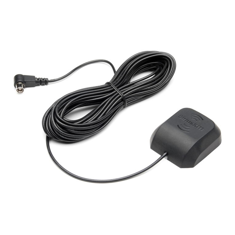 Sirius XM RAdio NGVA1 installation guide