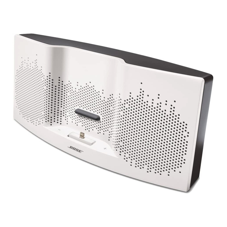 Bose SoundDock XT User manual