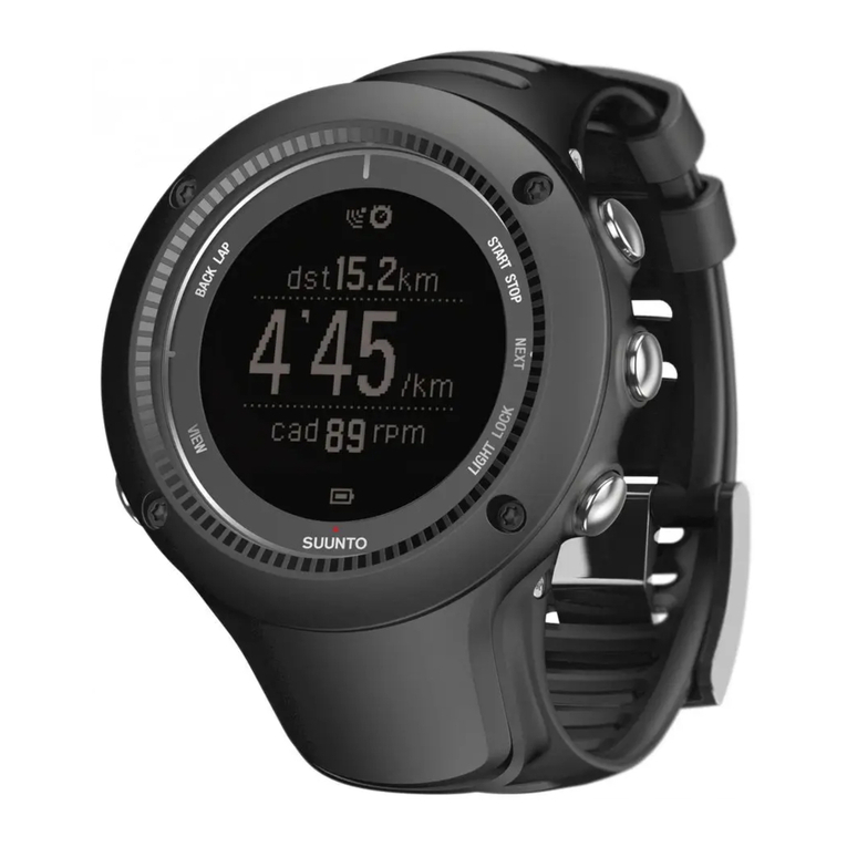 Suunto AMBIT2 User manual